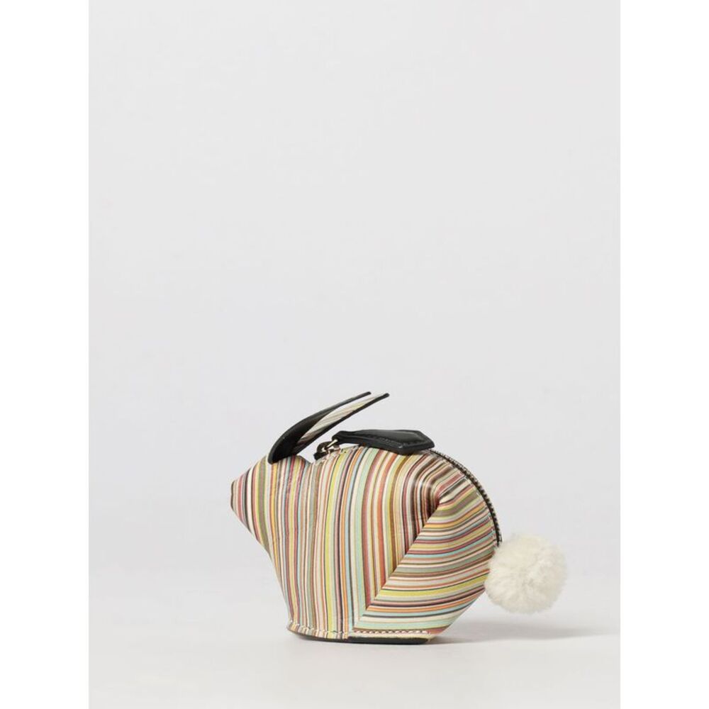 Paul Smith Women Paul Smith Animal-Shaped Striped Leather Wallet With Pompom